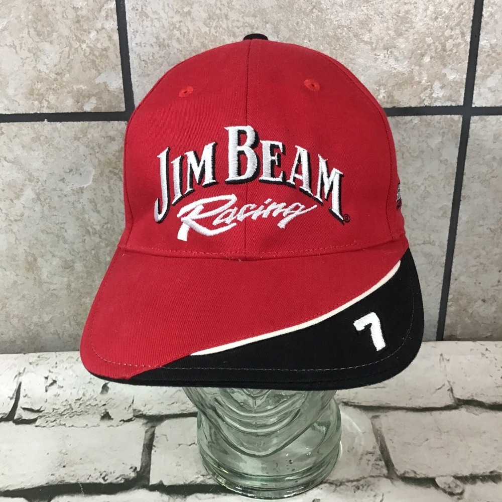 Jim Beam Racing Nascar Hat Mens One Size Robby‎ Gordon Adjustable Ball Cap